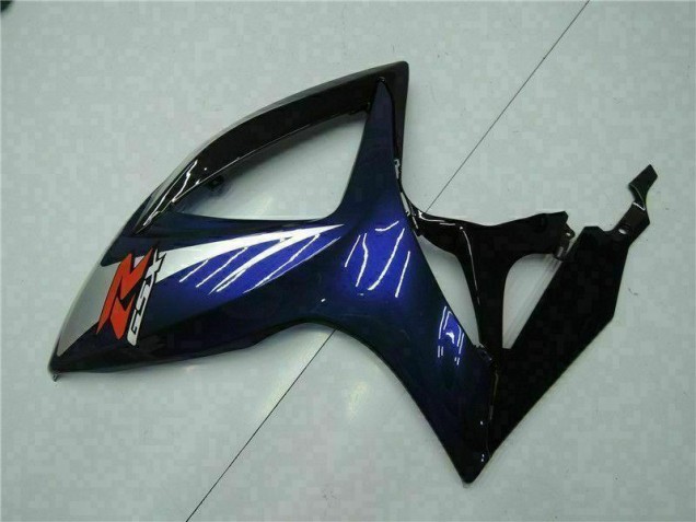 06-07 Black Blue GSXR 600/750 Motorcycle Bodywork 06-07 Black Blue GSXR 600/750 Motorcycle Bodywork