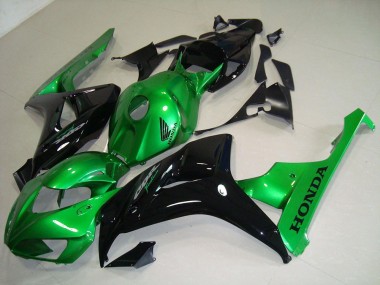 06-07 Black Green CBR1000RR Motorcycle Fairings