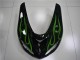 06-07 Black Green Flame ZX10R Motorcycle Fairings 06-07 Black Green Flame ZX10R Motorcycle Fairings
