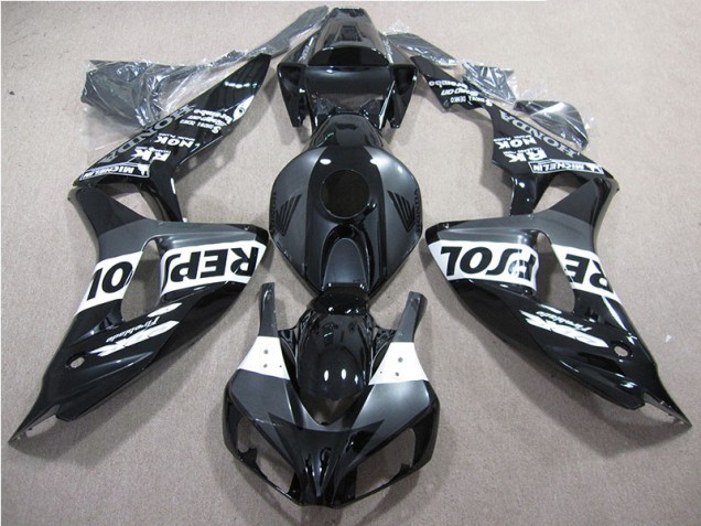 06-07 Black Repsol CBR1000RR Motorcycle Fairings 06-07 Black Repsol CBR1000RR Motorcycle Fairings