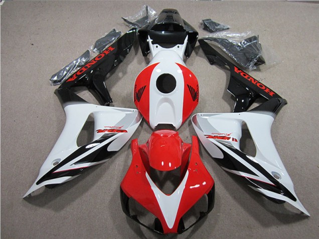 06-07 Black White Red Fireblade CBR1000RR Motorcycle Fairings 06-07 Black White Red Fireblade CBR1000RR Motorcycle Fairings