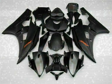06-07 Black YZF R6 Aftermarket Motorcycle Fairing