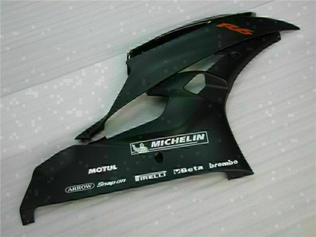 06-07 Black YZF R6 Full Motorcycle Fairing Kits 06-07 Black YZF R6 Full Motorcycle Fairing Kits