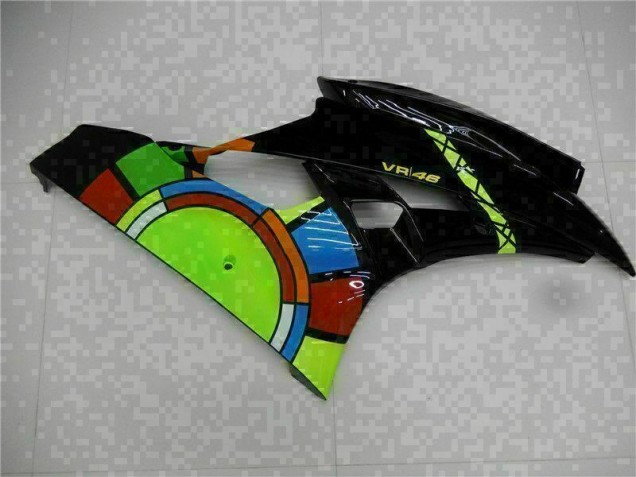 06-07 Black YZF R6 Motorcycle Fairing Kits