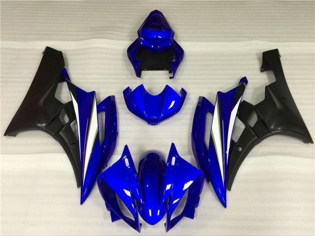 06-07 Blue Black YZF R6 Full Motorcycle Fairing Kits 06-07 Blue Black YZF R6 Full Motorcycle Fairing Kits
