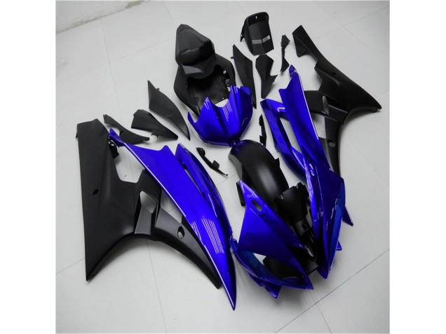 06-07 Blue Black YZF R6 Motorcycle Fairing & Bodywork 06-07 Blue Black YZF R6 Motorcycle Fairing & Bodywork