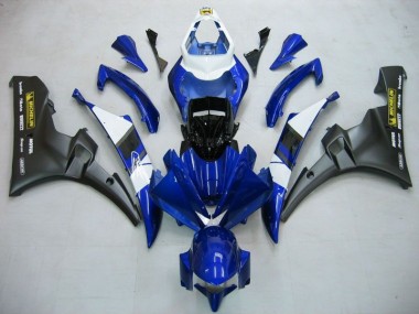 06-07 Blue Black YZF R6 Motorcycle Fairing Kits