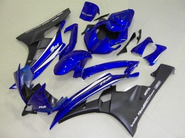 06-07 Blue Black YZF R6 Motorcycle Fairings