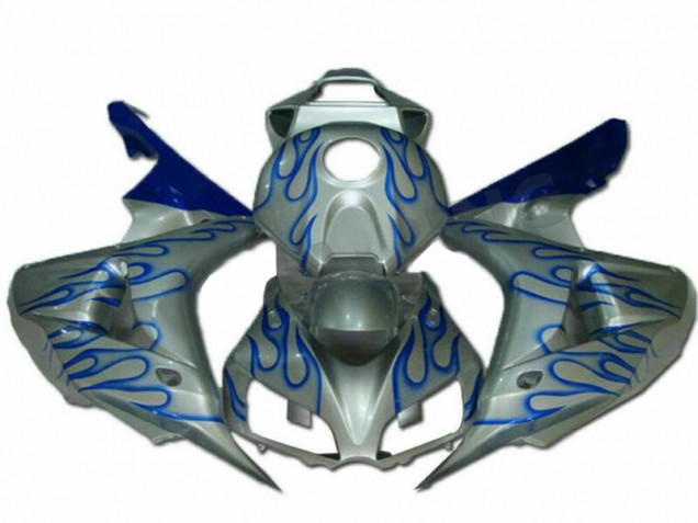 06-07 Blue Flame Silver CBR1000RR Motorcycle Fairings