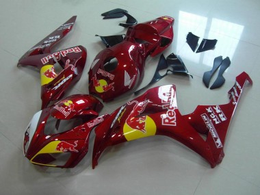 06-07 Candy Red Red Bull CBR1000RR Motorcycle Fairings