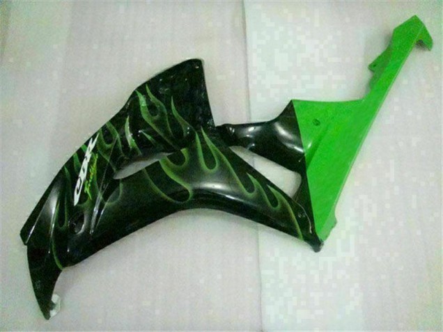 06-07 Green Flame Black CBR1000RR Motorcycle Fairings 06-07 Green Flame Black CBR1000RR Motorcycle Fairings