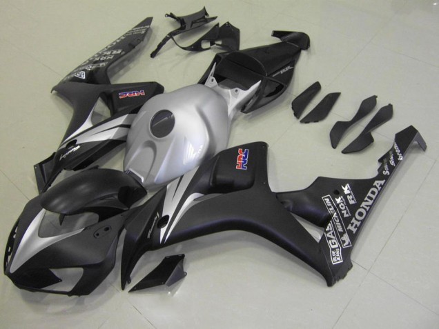 06-07 Matte Black Silver CBR1000RR Motorcycle Fairings