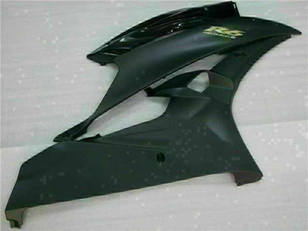 06-07 Matte Black YZF R6 Motorcycle Fairings
