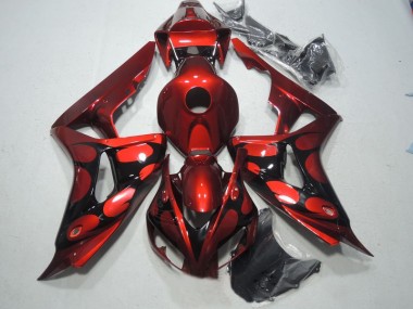 06-07 Red Black CBR1000RR Motorcycle Fairings