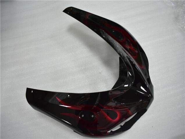 06-07 Red Flame ZX10R Motorcycle Fairings