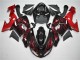 06-07 Red Flame ZX10R Motorcycle Fairings