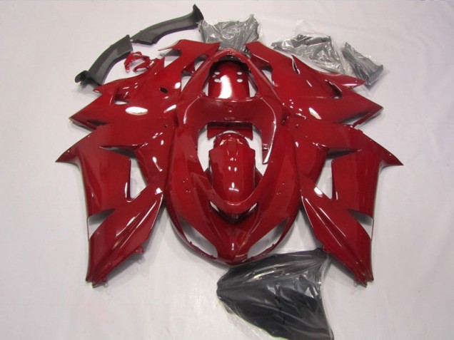 06-07 Red ZX10R Motorcycle Fairing 06-07 Red ZX10R Motorcycle Fairing