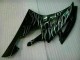 06-07 Silver Flame Black YZF R6 Motorcycle Fairings 06-07 Silver Flame Black YZF R6 Motorcycle Fairings