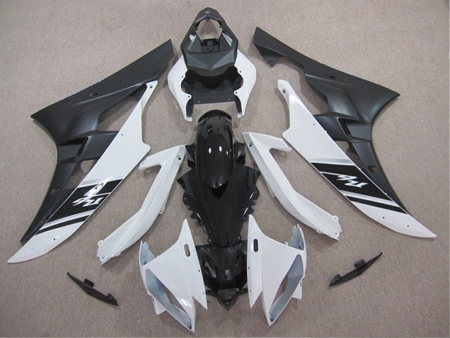 06-07 White Black YZF R6 Motorcycle Fairing Kits 06-07 White Black YZF R6 Motorcycle Fairing Kits