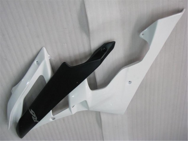 06-07 White Black YZF R6 Motorcycle Fairing 06-07 White Black YZF R6 Motorcycle Fairing