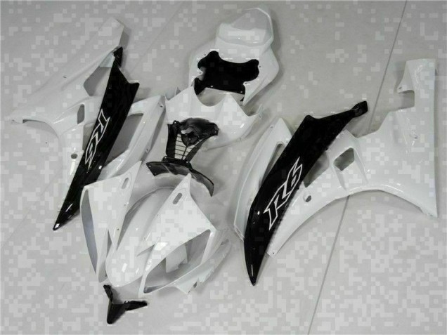 06-07 White Black YZF R6 Motorcycle Fairings 06-07 White Black YZF R6 Motorcycle Fairings
