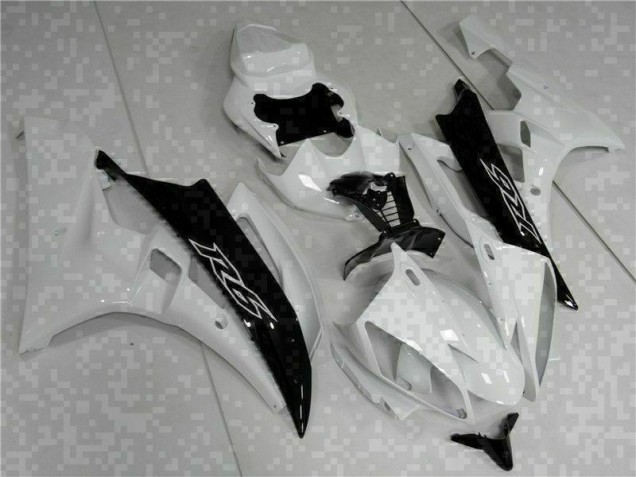 06-07 White Black YZF R6 Motorcycle Fairings 06-07 White Black YZF R6 Motorcycle Fairings