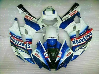 06-07 White Blue YZF R6 Motorcycle Fairing