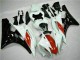 06-07 White YZF R6 Motorcycle Fairings