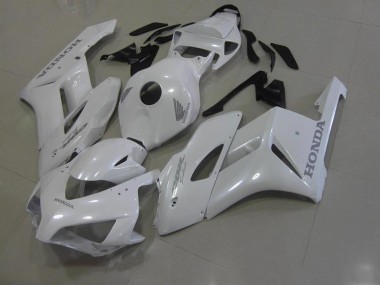 06-07 White with Silver Decals CBR1000RR Motorcycle Fairings