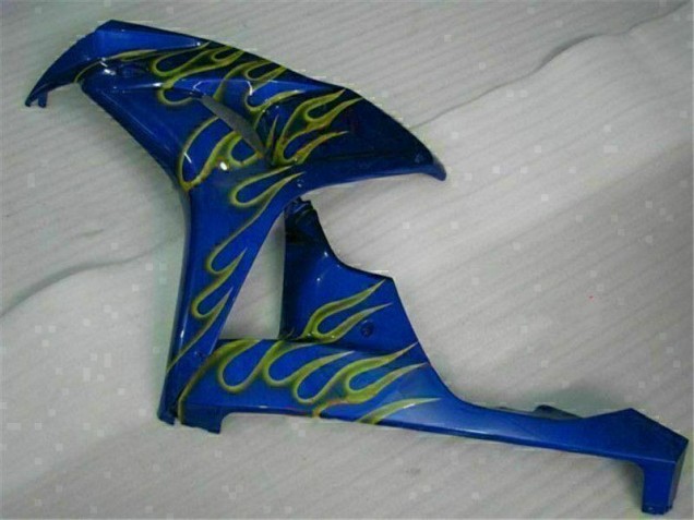 06-07 Yellow Flame Blue CBR1000RR Motorcycle Fairings 06-07 Yellow Flame Blue CBR1000RR Motorcycle Fairings
