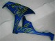 06-07 Yellow Flame Blue CBR1000RR Motorcycle Fairings 06-07 Yellow Flame Blue CBR1000RR Motorcycle Fairings