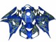 06-07 Yellow Flame Blue CBR1000RR Motorcycle Fairings 06-07 Yellow Flame Blue CBR1000RR Motorcycle Fairings