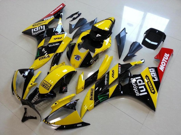 06-07 Yellow Monster Lupi YZF R6 Motorcycle Fairings 06-07 Yellow Monster Lupi YZF R6 Motorcycle Fairings