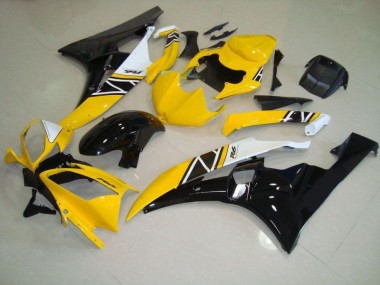 06-07 Yellow YZF R6 Full Motorcycle Fairing Kits
