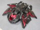 06-11 Black Red ZX14R ZZR1400 Motorcycle Fairing 06-11 Black Red ZX14R ZZR1400 Motorcycle Fairing