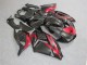 06-11 Black Red ZX14R ZZR1400 Motorcycle Fairing 06-11 Black Red ZX14R ZZR1400 Motorcycle Fairing