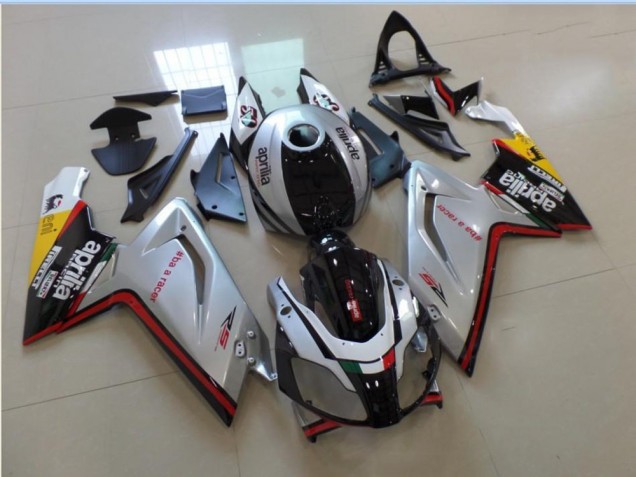 06-11 Silver Black Red RS125 Motorcycle Fairings 06-11 Silver Black Red RS125 Motorcycle Fairings