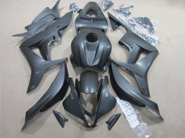 07-08 Black CBR600RR Aftermarket Motorcycle Fairings 07-08 Black CBR600RR Aftermarket Motorcycle Fairings