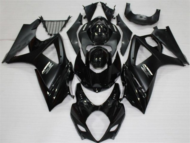 07-08 Black GSXR 1000 Motorcycle Fairings 07-08 Black GSXR 1000 Motorcycle Fairings