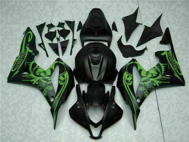 07-08 Black Green CBR600RR Motorcycle Fairings 07-08 Black Green CBR600RR Motorcycle Fairings