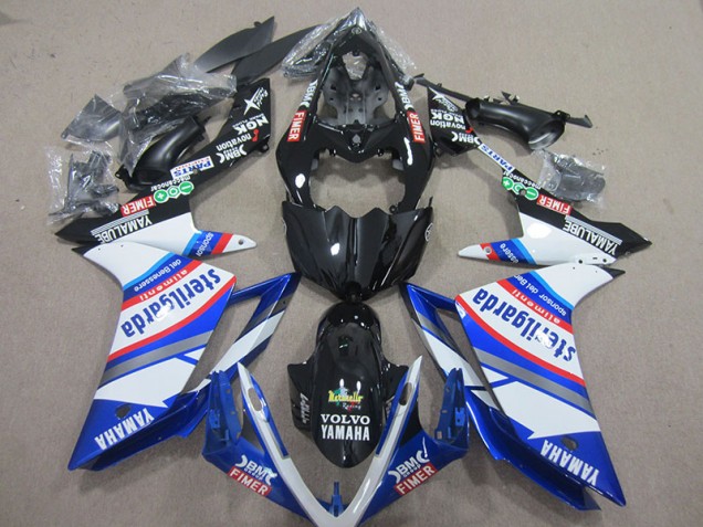 07-08 Black White Sterilgarda YZF R1 Motorcycle Fairings 07-08 Black White Sterilgarda YZF R1 Motorcycle Fairings