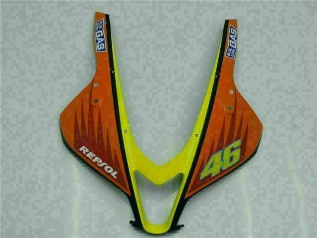 07-08 Black Yellow Repsol 46 CBR600RR Motorcycle Fairings