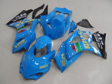07-08 Blue Rizla Race GSXR 1000 Motorcycle Fairings