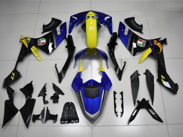 07-08 Blue Shark YZF R1 Motorcycle Fairings 07-08 Blue Shark YZF R1 Motorcycle Fairings