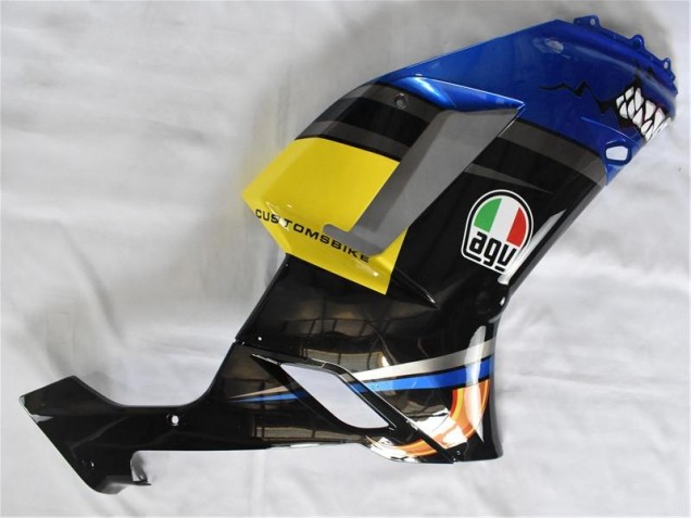 07-08 Blue Shark ZX6R Motorcycle Fairings