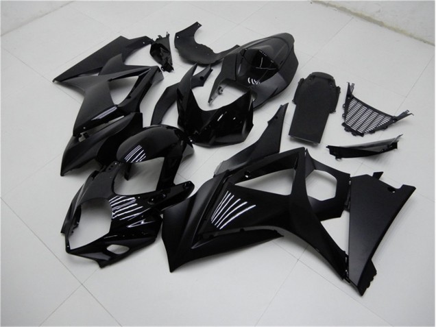07-08 Glossy Matte Black GSXR 1000 Motorcycle Fairings 07-08 Glossy Matte Black GSXR 1000 Motorcycle Fairings