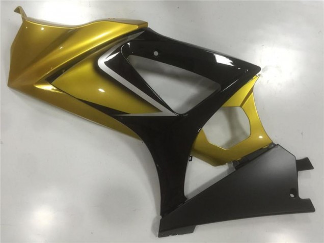 07-08 Gold Black GSXR 1000 Motorcycle Fairing 07-08 Gold Black GSXR 1000 Motorcycle Fairing