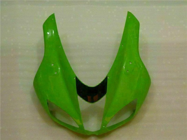 07-08 Green Black Dunlop ZX6R Motorcycle Fairings
