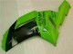 07-08 Green Black Dunlop ZX6R Motorcycle Fairings