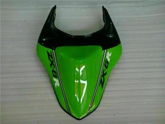 07-08 Green White Ninja ZX6R Motorcycle Fairings
